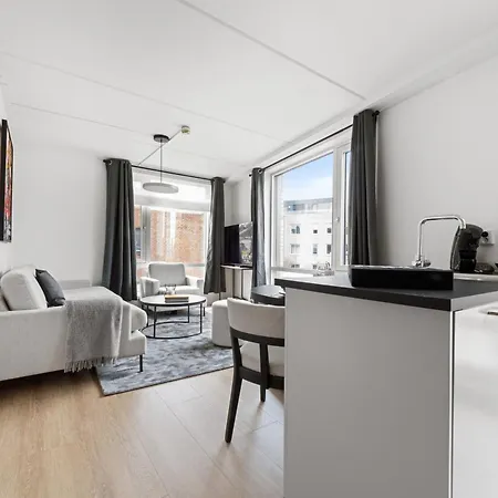 Апартаменты Forenom Serviced Kielland Plass *
