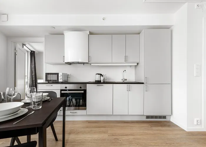 Апартаменты Forenom Serviced Kielland Plass *