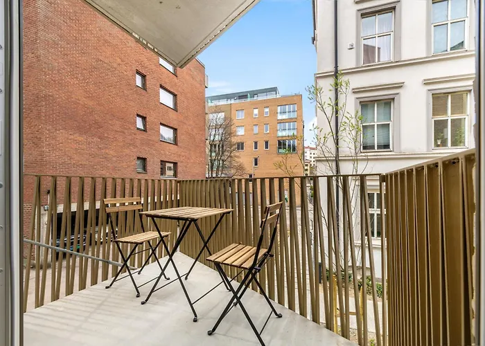 Апартаменты Forenom Serviced Kielland Plass Осло